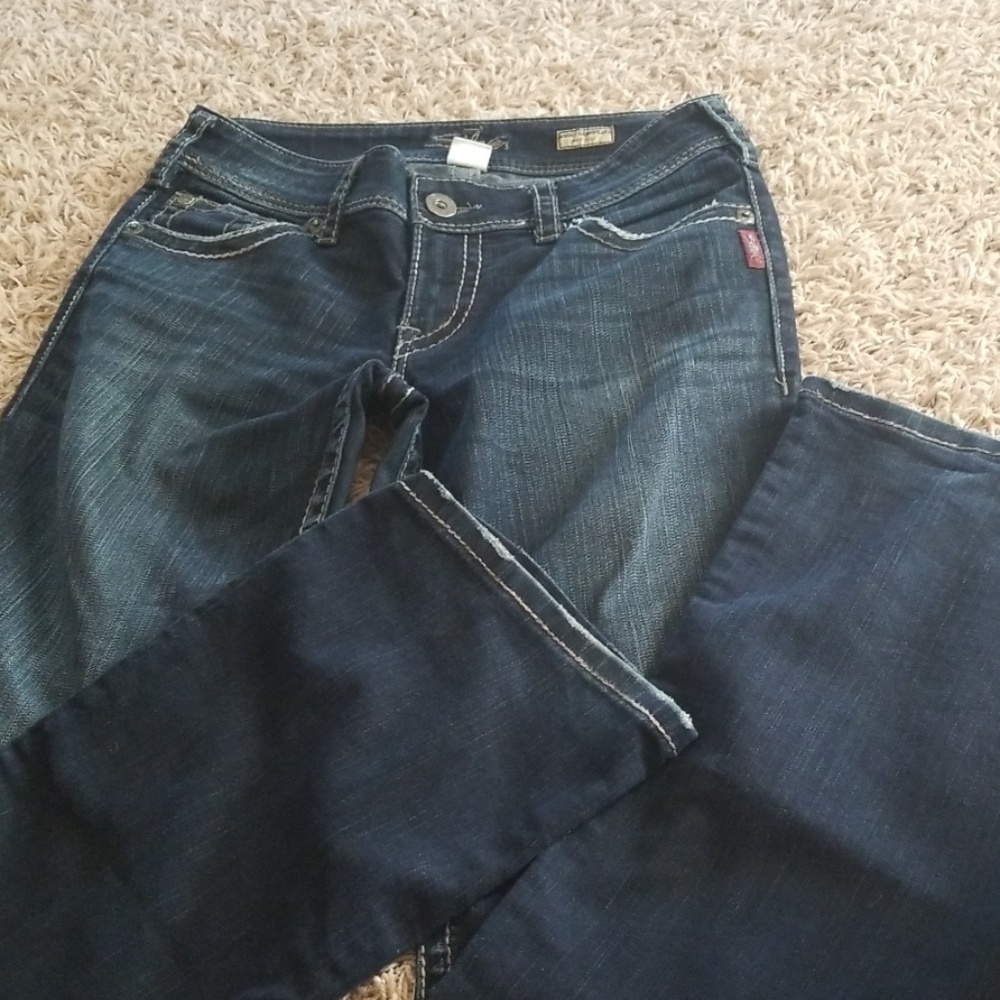 Silver suki surplus bootcut